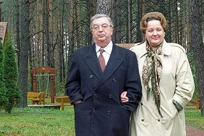 Evgeny Primakov og hans anden kone Irina