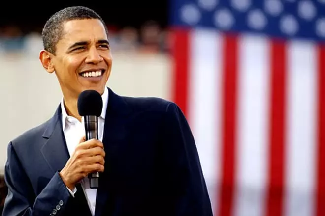 Presidensiële kandidaat Barack Obama
