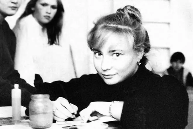 Svetlana Permyakov en la joventut