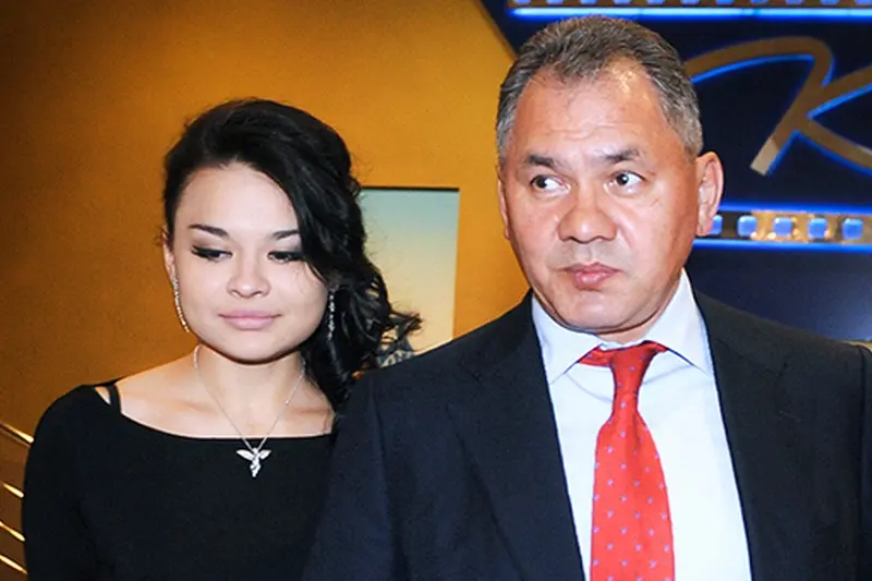 Sergey Shoigu和他的女儿朱莉娅