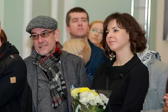 Alexey Gorbunov com sua esposa
