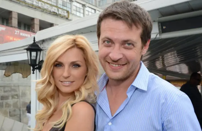 Sasha Savelyev with her husband