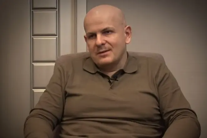Dziennikarz Oles Buzina.