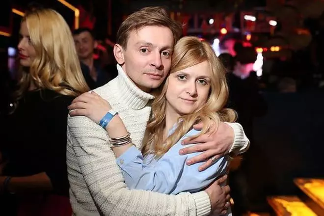 Evgeny Kulakov med sin kone