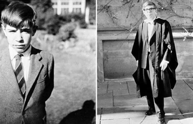 Stephen Hawking in childhood and youth