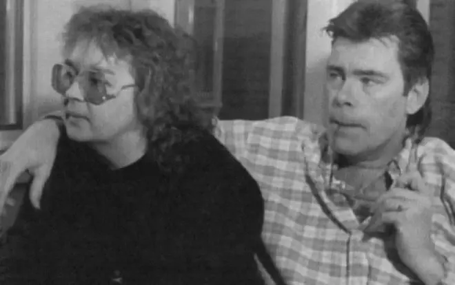 Stephen King so svojou ženou Tabit