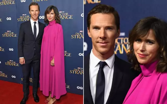 Benedict cumberbatch a feleségével várja a gyereket