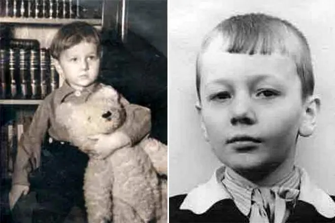 Mikhail Zadornov v detstve