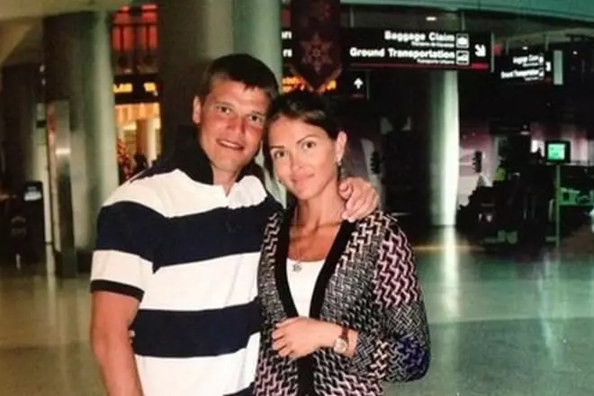 Igor Denisov a jeho manželka Elena