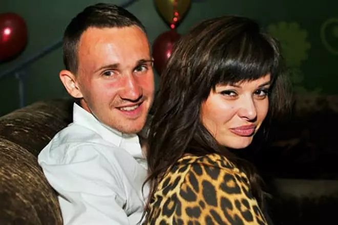 Alexey Kozlov dengan isterinya