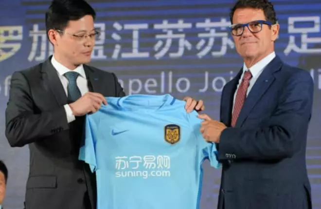 Fabio Capello en China