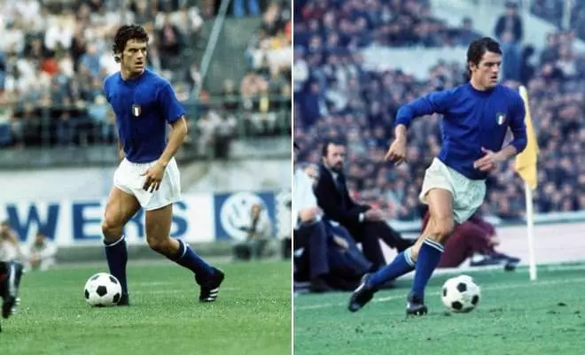 Fabio Capello na composição da Itália