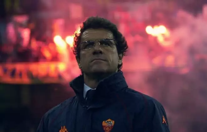 Fabio Capello como treinador principal