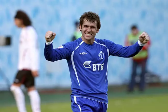 Alexander Kerzhakov katika Dynamo Moscow Club.