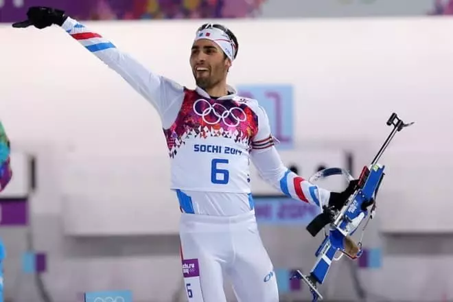 Martin Fourcade ĉe la Olimpikoj en Sochi