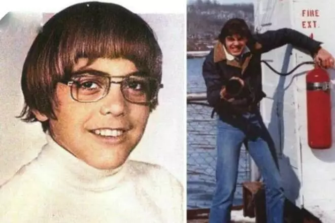 George Clooney u djetinjstvu i mladima