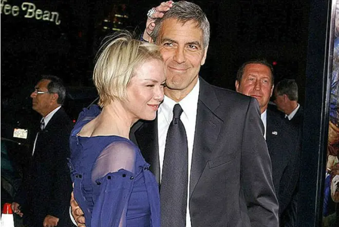 George Clooney og Rene Zellweger