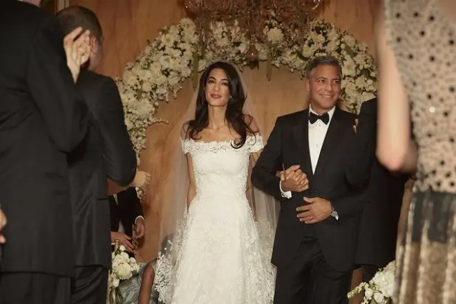 George Clooney Wedding en Amal Alamuddin