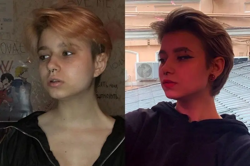 Daniella Baronina avant et après le projet