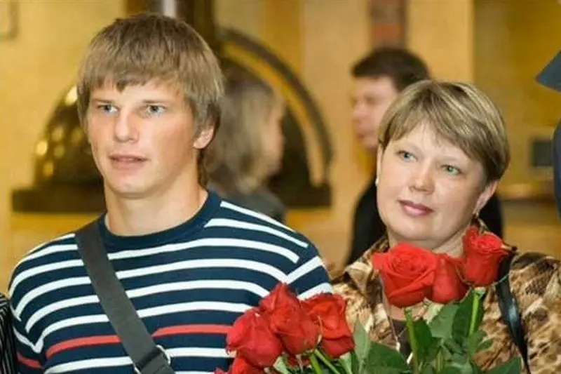 Tatyana Arshavin And Andrei Arshavin