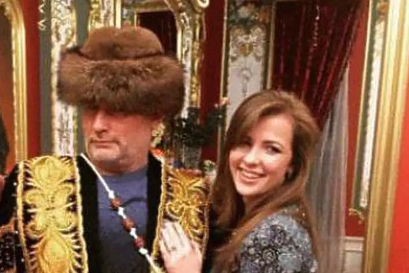 Vladimirs Bardanov un meita Anastasia