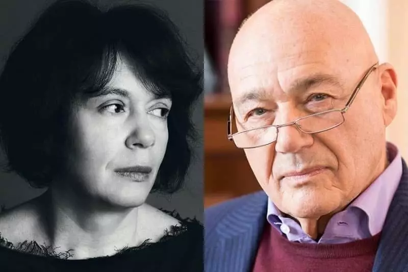 Catherine Chambergji dan Vladimir Pozner