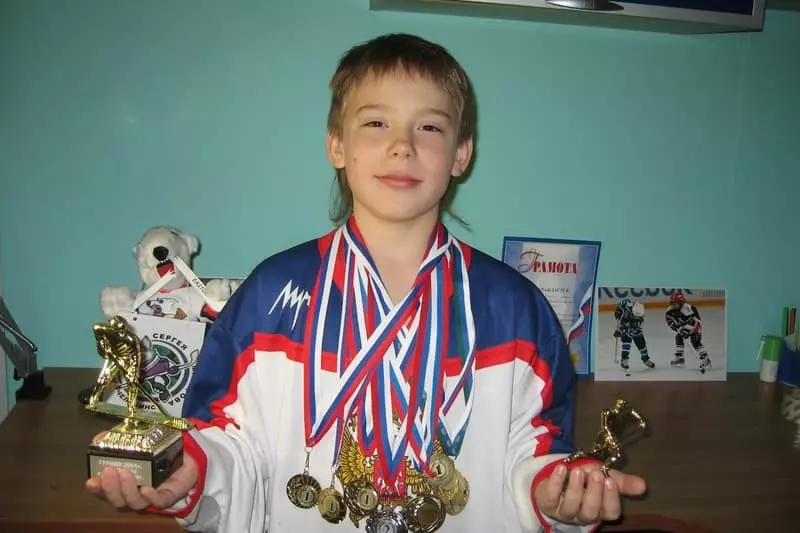 تیمور Fierzutdinov در دوران کودکی