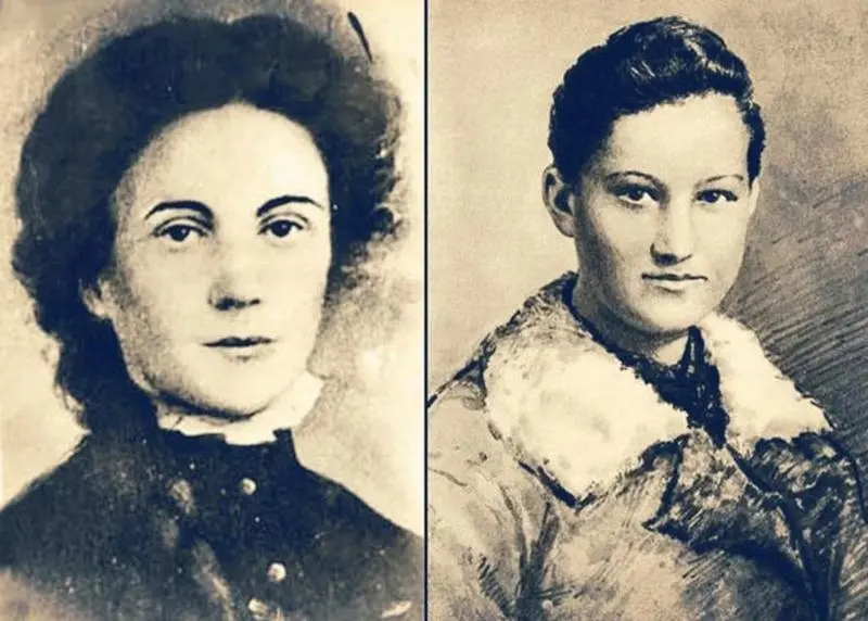 Tatyana Solanach agus Zoya Kosmodemyanskaya