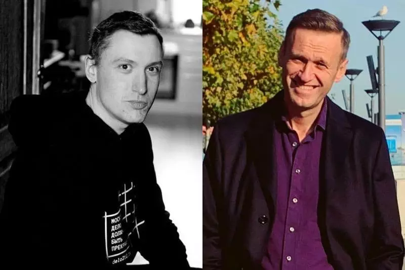Konstantin Kotov og Alexey Navalny