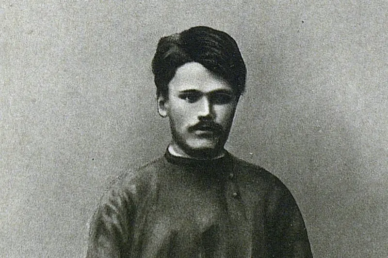 Georgy Plekhanov in der Jugend