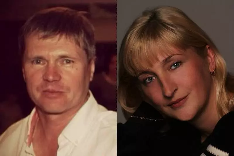 Сергей Бъстички и съпруга Татяна Бистрицахая