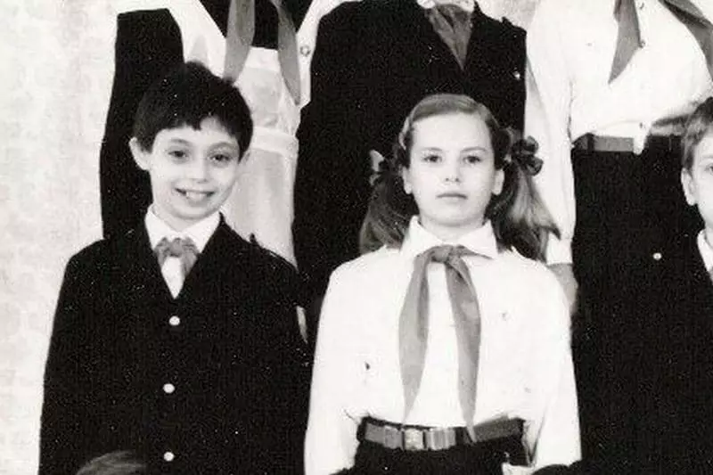تیمور اولفسکی در دوران کودکی
