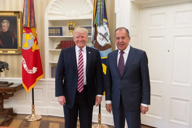 Sergey Lavrov a Donald Trump