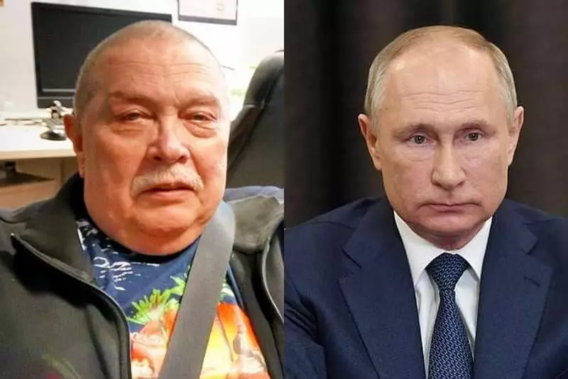 Evgeny Khoroshevtsev agus Vladimir Putin