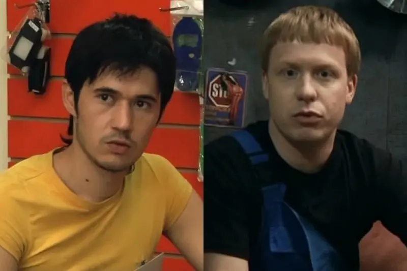 סטניסלב טליישב ואנטון בוגדנוב בסדרה "חבר'ה אמיתית"