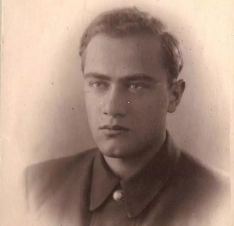 Merab Mamardashvili in youth