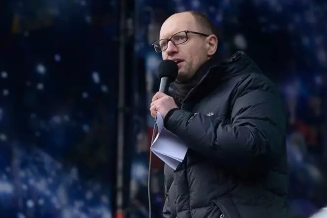 Arseny Yatsenyuk on Maidan