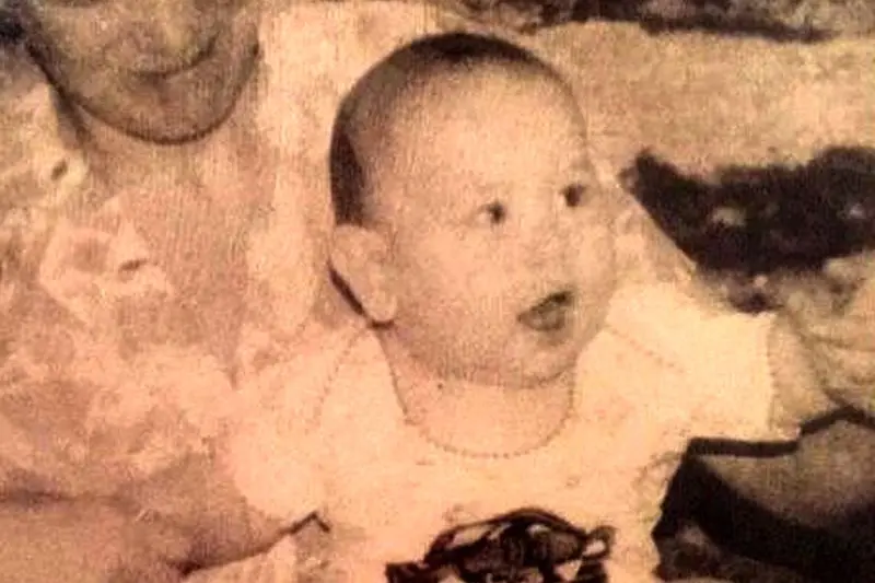 Vladimir Garsunov como criança