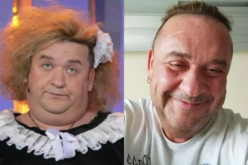 Alexander Morozov abans i després de la pèrdua de pes