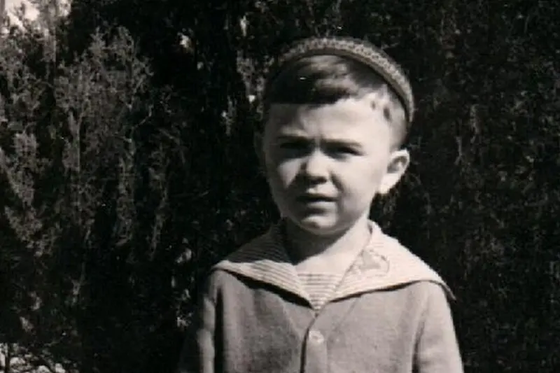 Andrei Karaulov nell'infanzia
