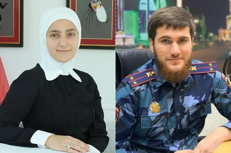 Aishat Kadyrov e Marido Vuchan Matsuev
