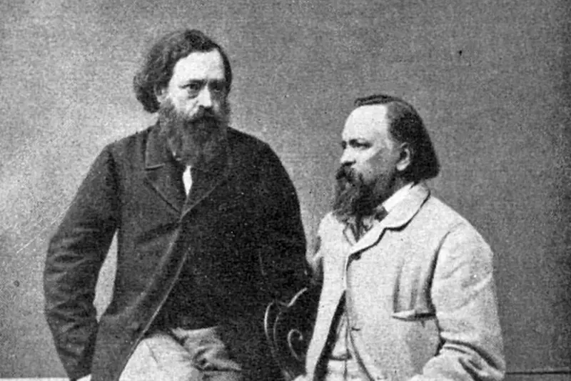 Nikolay Ogarev dan Alexander Herzen