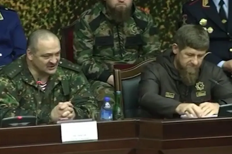 Sergey Melikov a Ramzan Kadyrov
