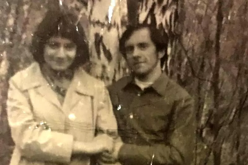 Lyudmila Buovkin dan Valentin Buzkin di masa mudanya