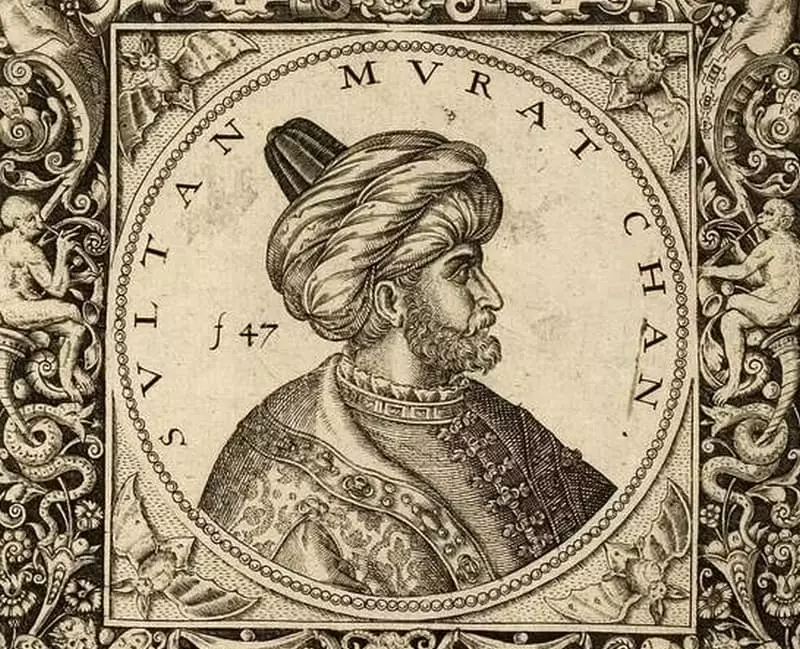 Portret van Murad III