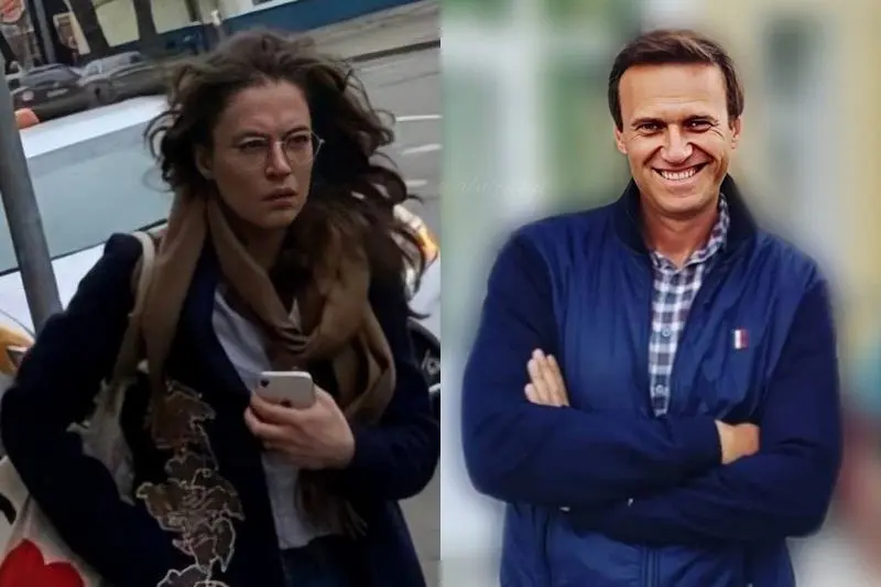 María Pevichi e Alexey Navalny