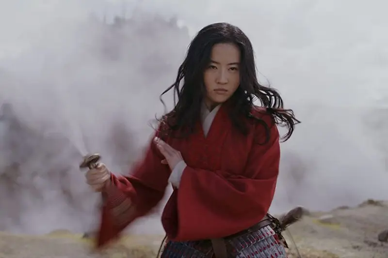 Liu Jafe yn 'e film "Mulan"