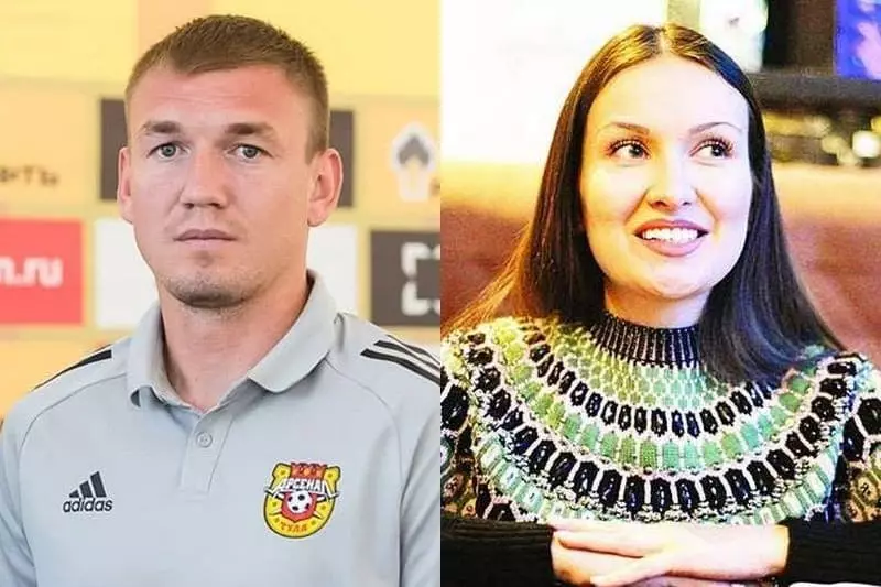Евгени Луценко со неговата сопруга Светлана