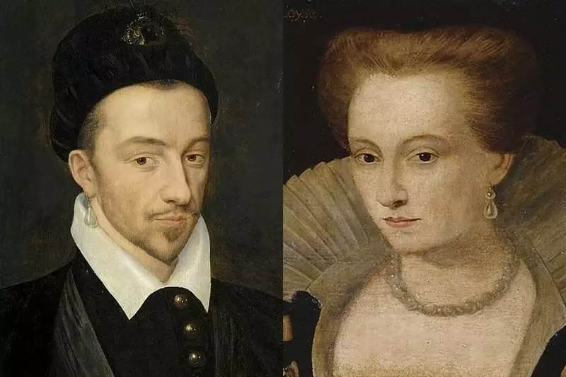 Heinrich III e Louise Larring