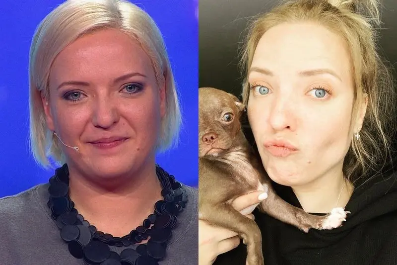 Irina μαλακό πριν και μετά την απώλεια βάρους